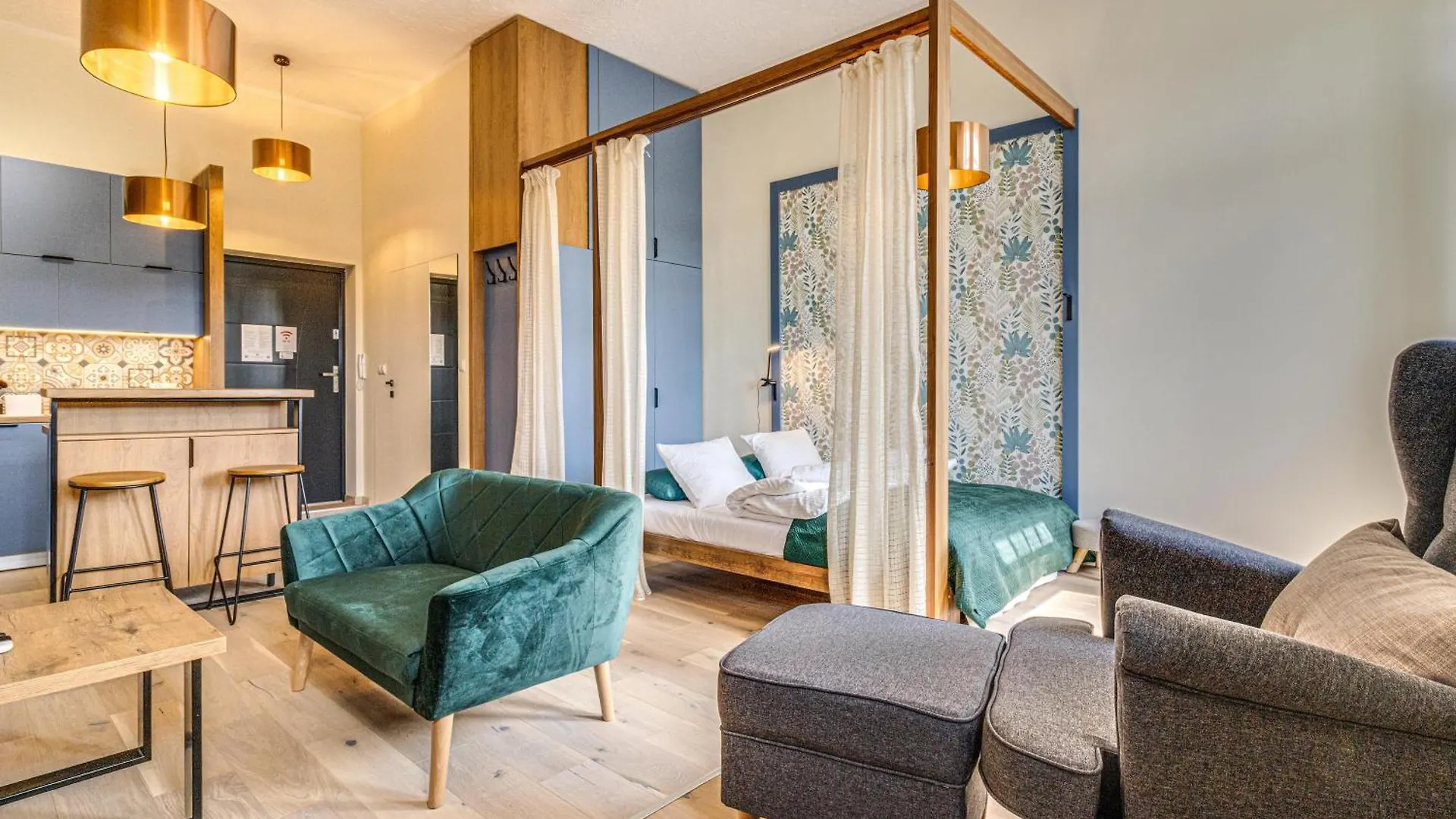 Rentplanet - Apartament Powstancow Slaskich 브로츠와프